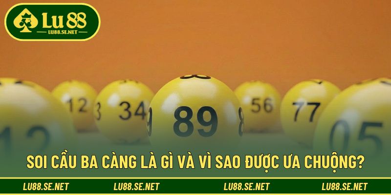 Phân tích chọn số ba càng ngày càng phổ biến