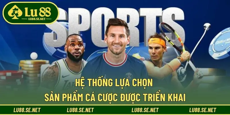 Hệ thống lựa chọn sản phẩm cá cược được triển khai